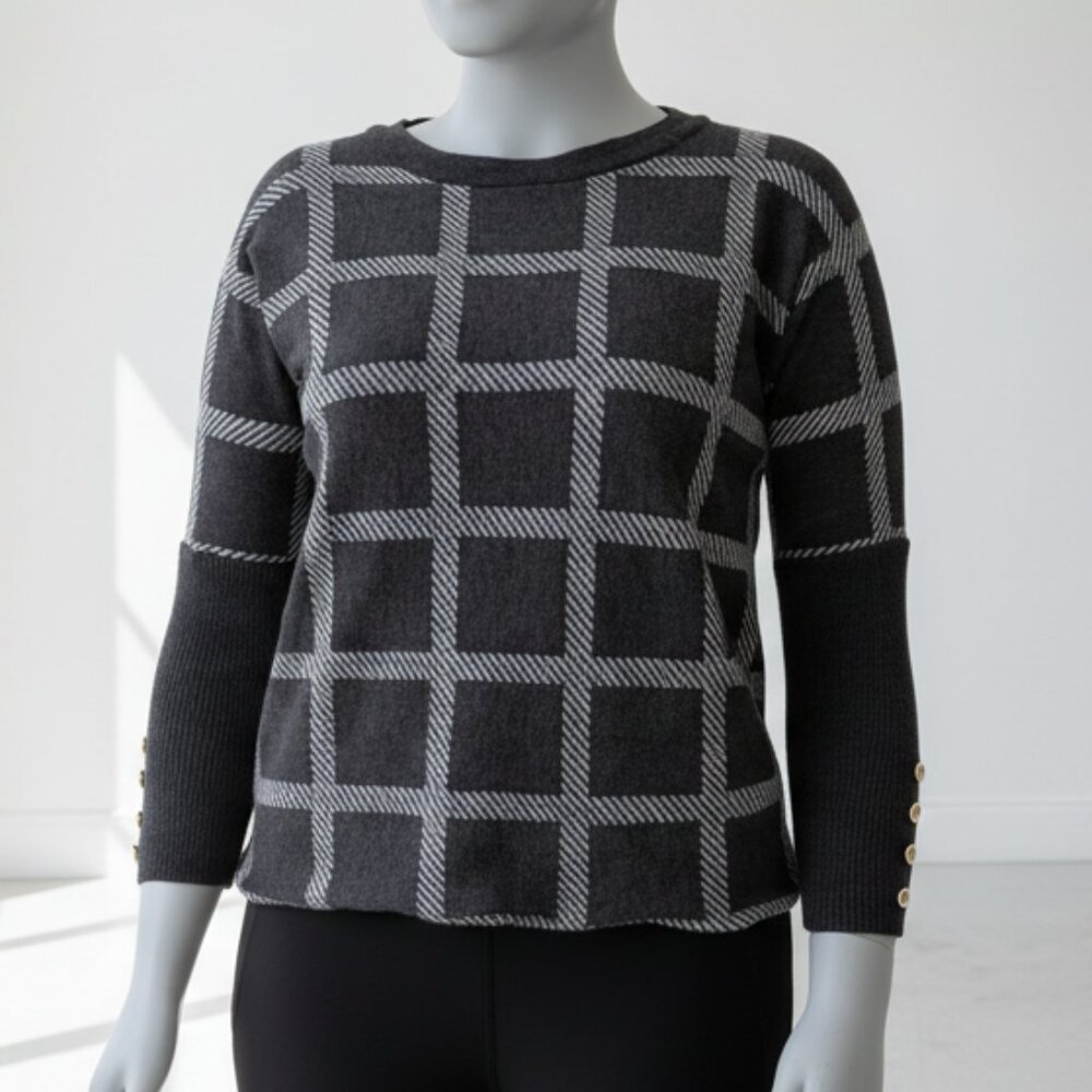 Cable & Gauge Women’s Crewneck Sweater